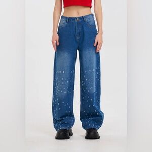 Pretty Damage denim jeans, size small